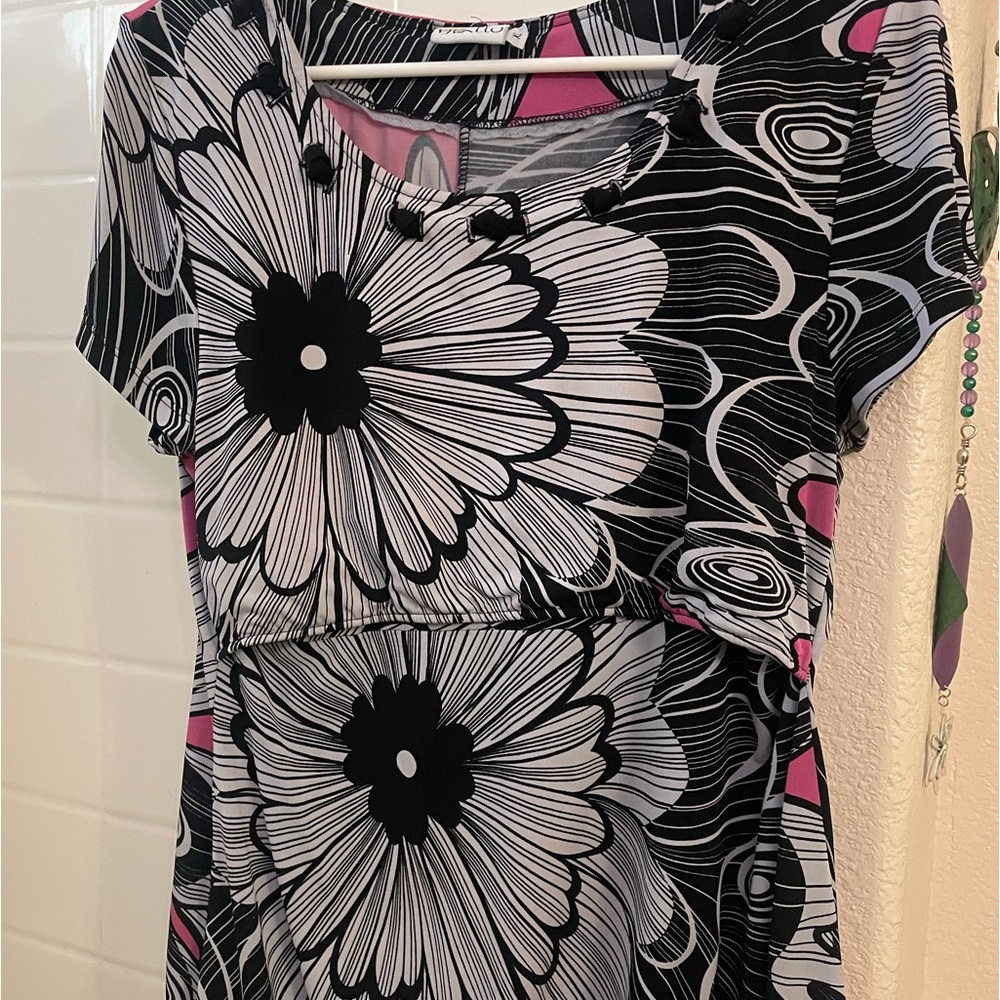 Nixilu Nursing Top